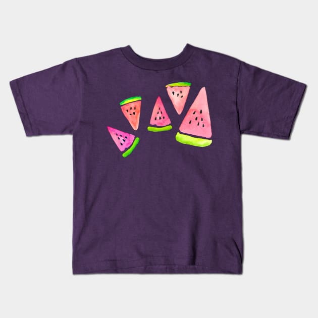 Watermelons! Kids T-Shirt by AmayaBrydon